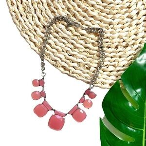 Charming Charlie Pink Women's Statement Short Fashion Necklace